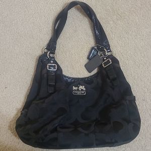 Coach black purse